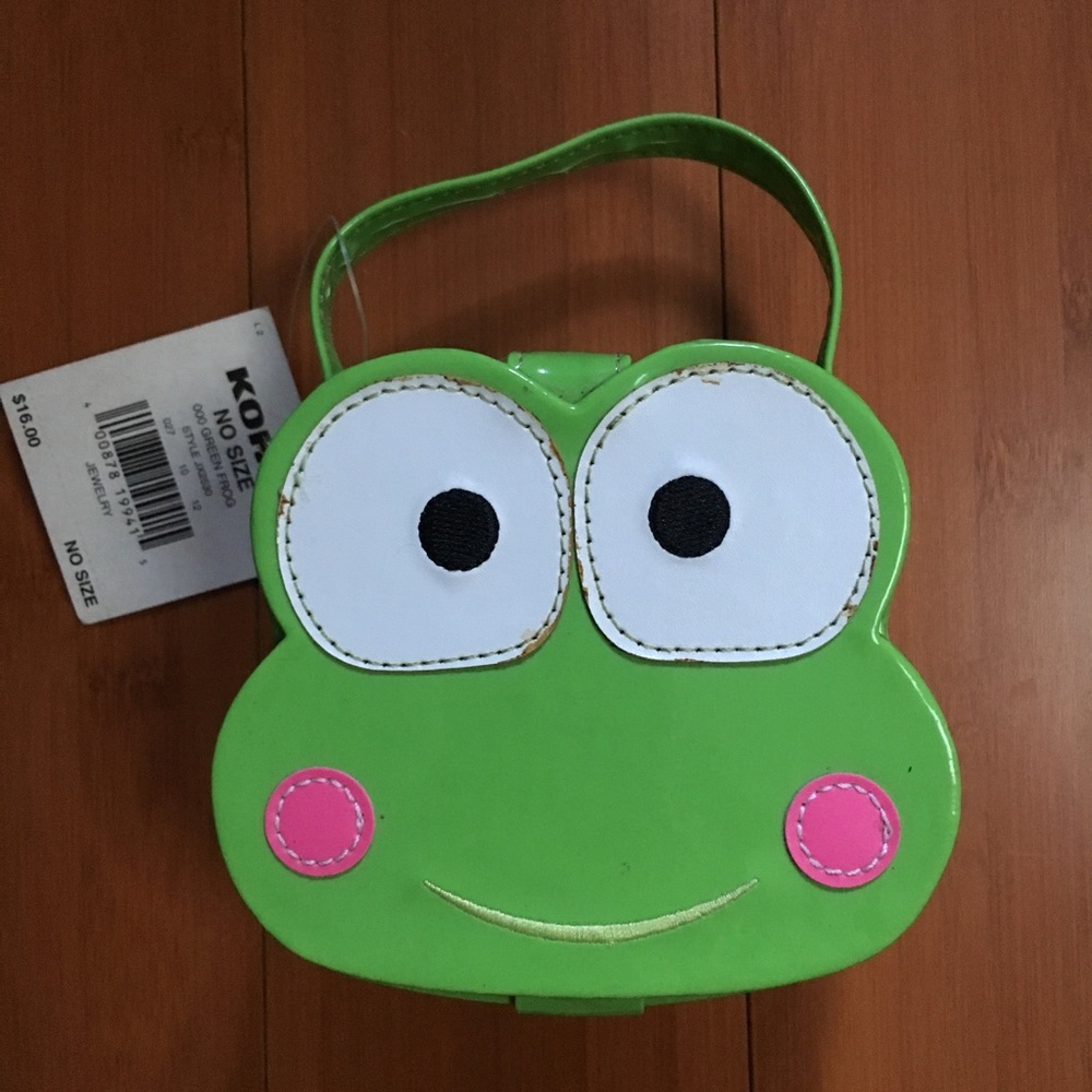 Jewelry Case - Green Frog
